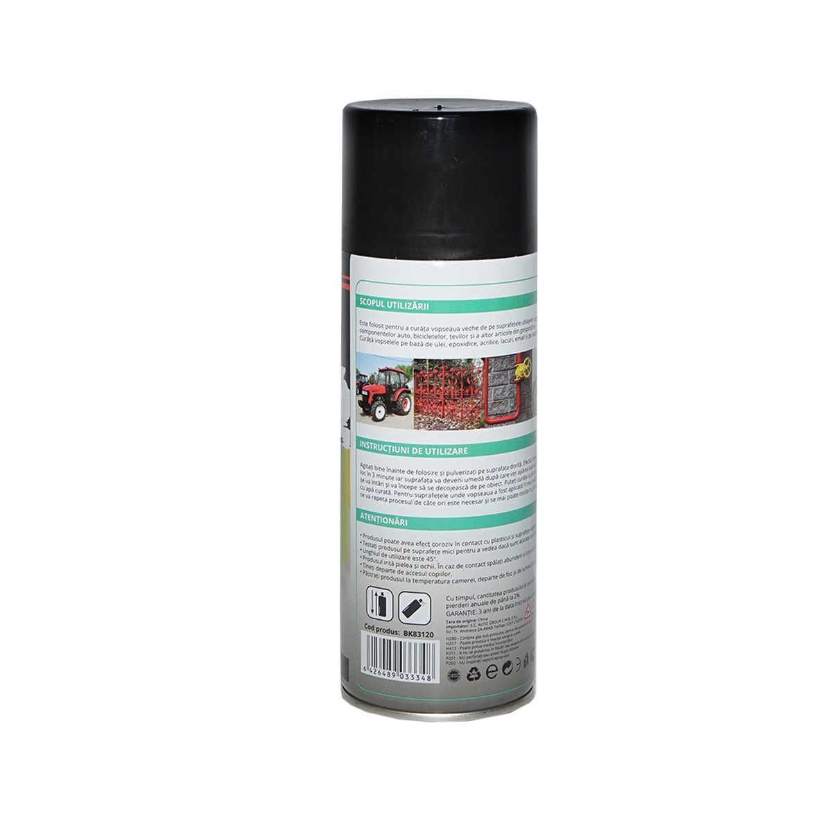 Spray pentru indepartare vopsea, decapant 450ml Breckner Germany - imagine 2
