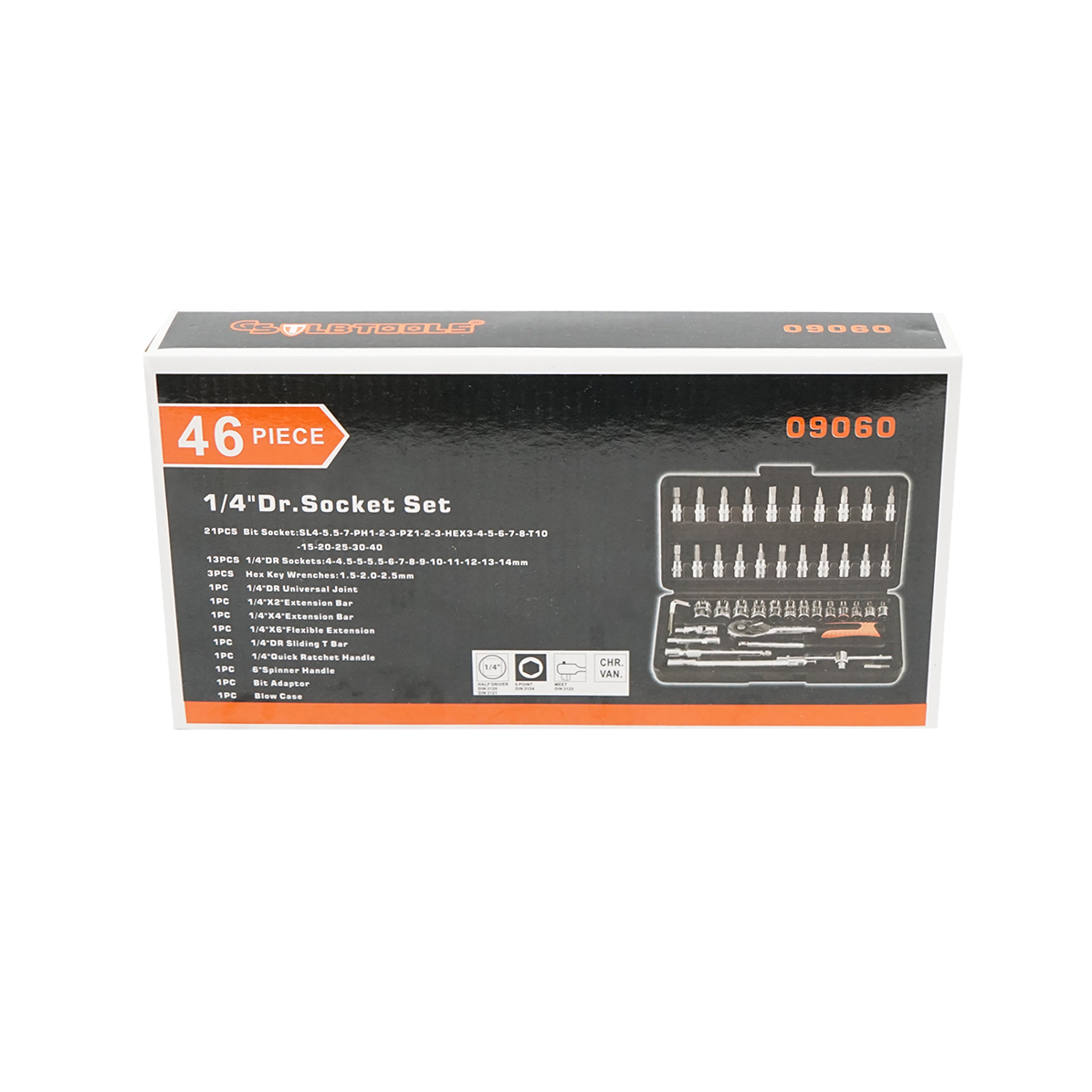 Trusa chei - 46 piese  - imagine 3