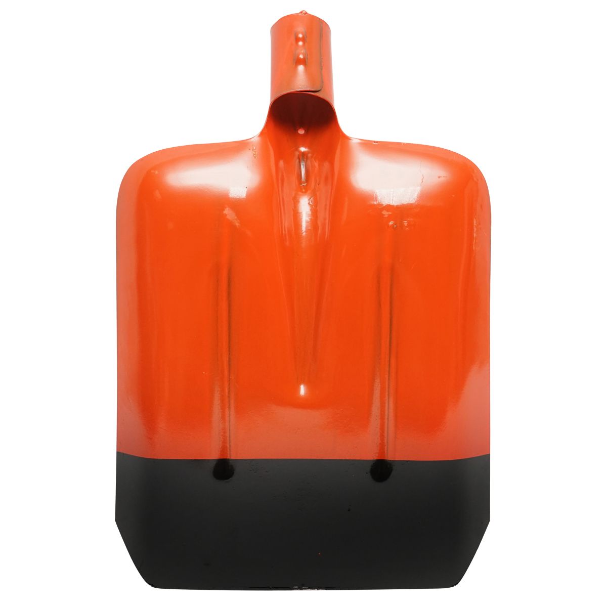 Cap de lopata din otel, rosu cu negru 230x280x370mm - imagine 2